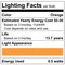 Luxrite S14 LED Edison Orange Light Bulbs 0.5W Colored Bulb for String Lights E26 Base, 4PK LR21736-4PK - alternate 4